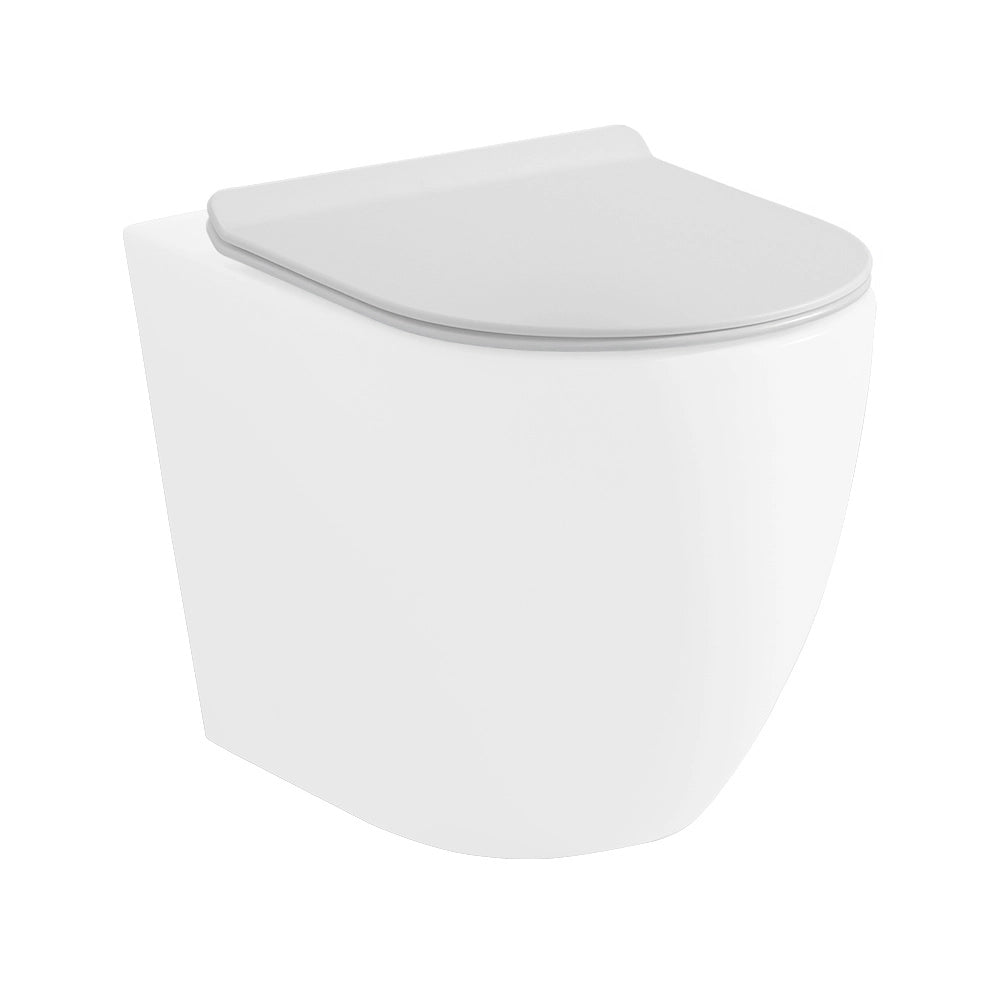 Copriwc originale a sgancio rapido in termoindurente ultraslim soft-close bianco opaco Tokyo