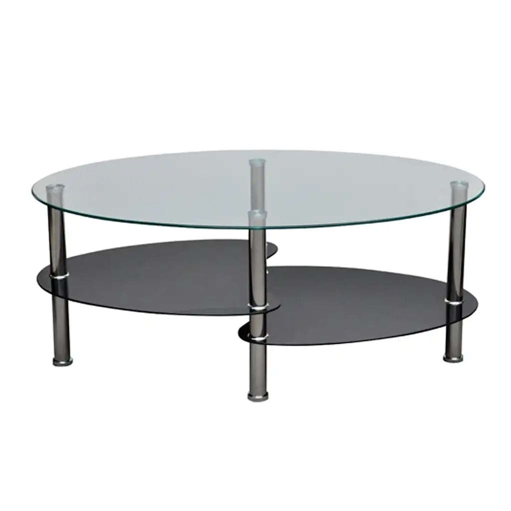 Tavolino da Salotto-Tavolino da soggiorno con Design Esclusivo Nero