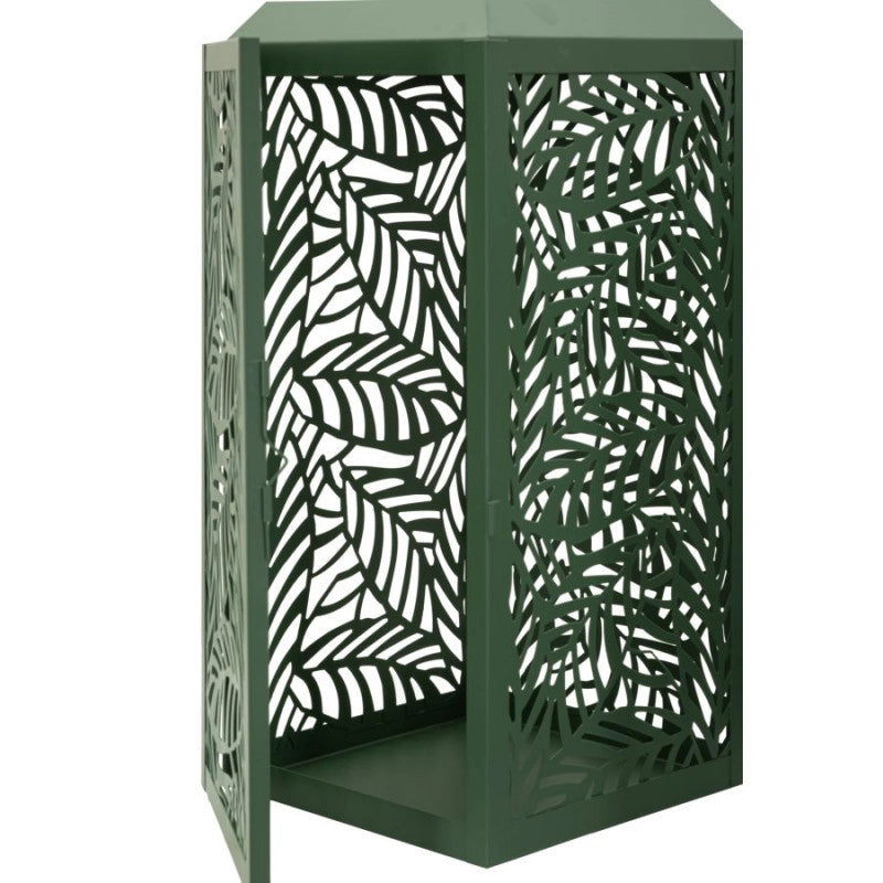 Lanterne Carving Coppia cm 17,8x17,8x44-13,8x13,8x34