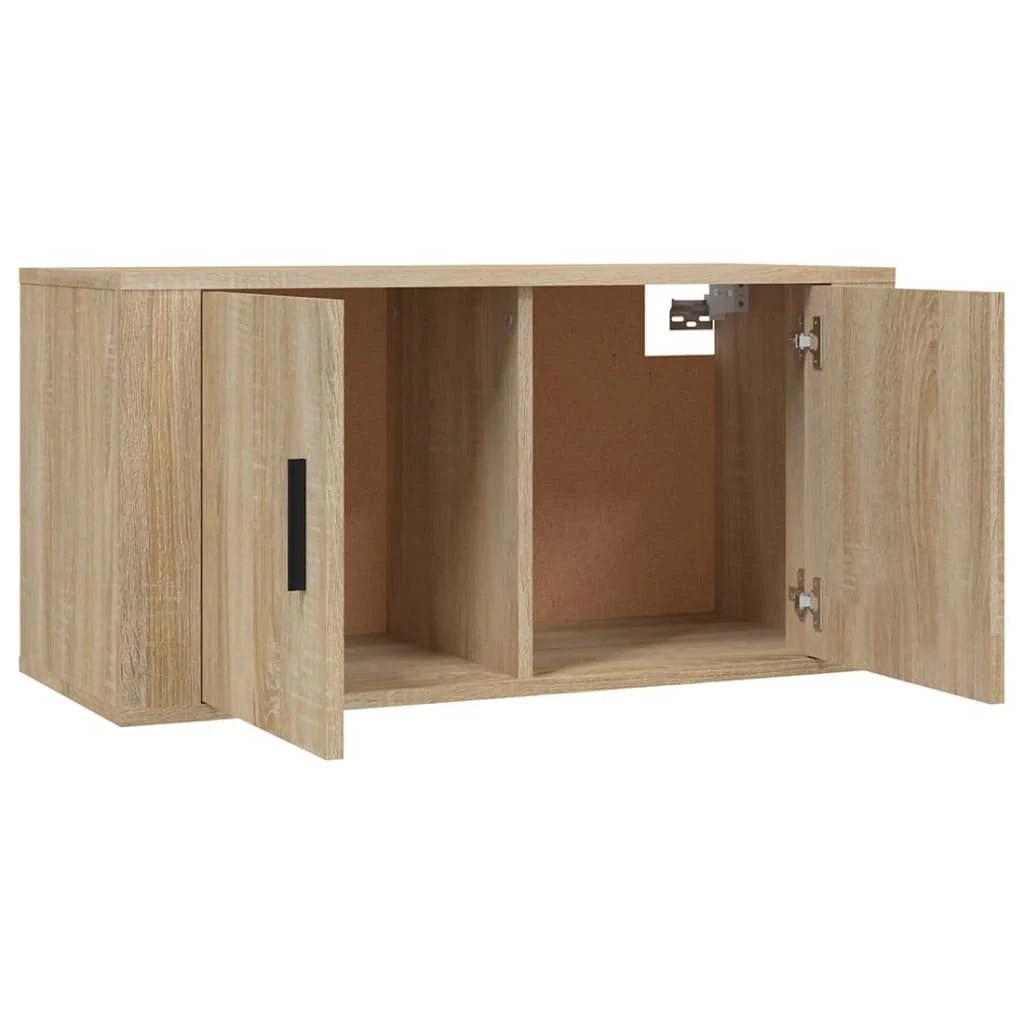 Set di mobili da 3 pezzi tra cui armadio credenza mobile porta TV soggiorno/camera da letto/salotto legno ingegnerizzato rovere Sonoma marrone 02_0024616