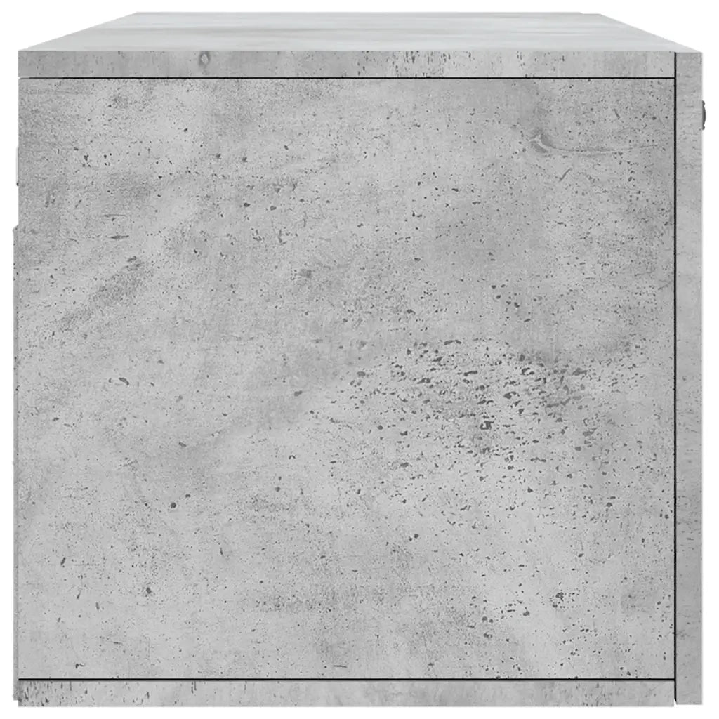 Mobile a Parete Grigio Cemento 100x36,5x35 cm Legno Multistrato 830128