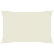 Parasole a Vela Oxford Rettangolare 4x7 m Crema