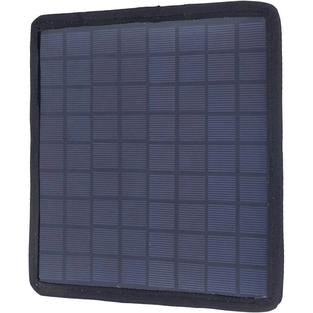 Trade Shop - Caricabatteria Da Pannello Solare Da 6w 18v Da Auto Portatile Da 12v Ricarica -