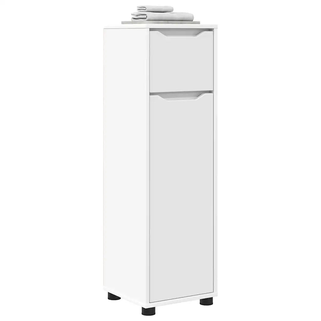 Mobile da Bagno | Armadio da bagno Bianco 30,5 x 30 x 101 cm Legno multistrato