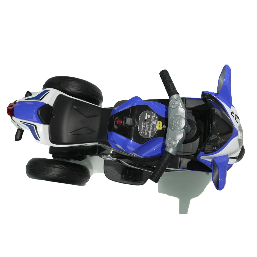 Moto Elettrica Bambini con Pedale e Luci ¨C zephmum ¨C Rosso