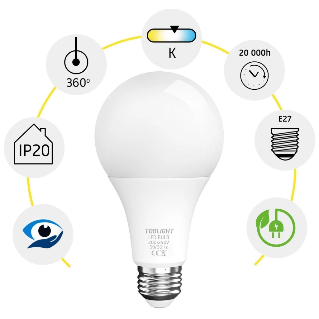 Bulbo Led Rsl025 E27 9w Cold