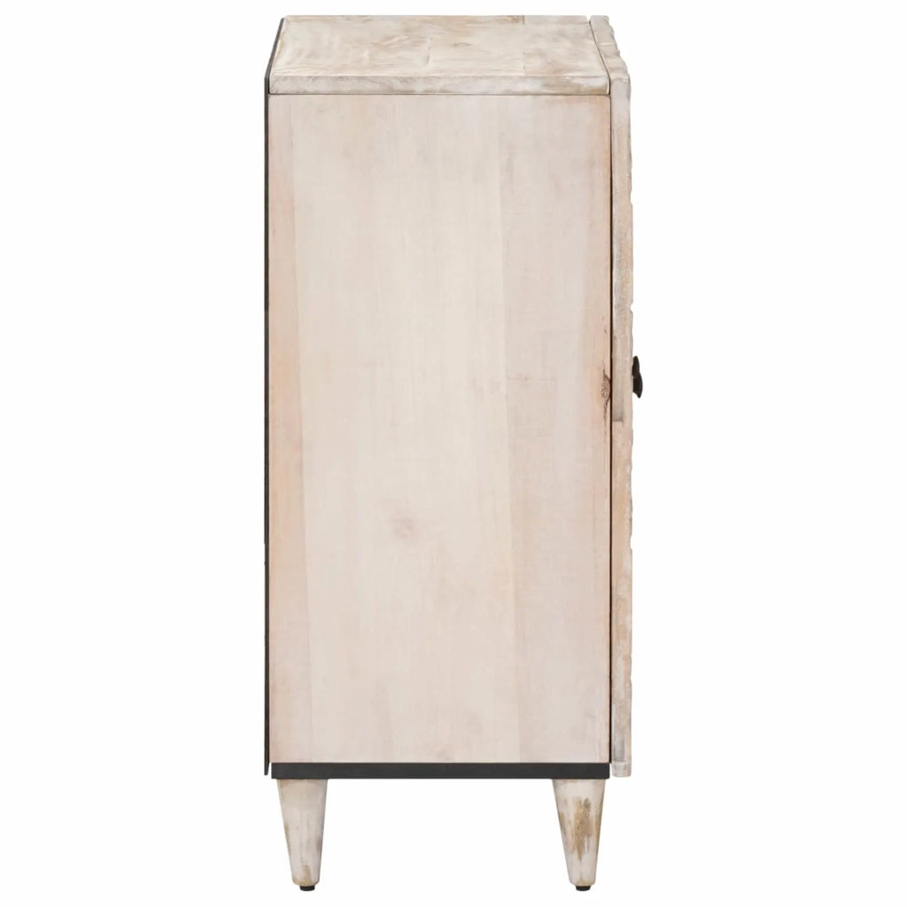Credenza | Madia | Buffet da pranzo | Armadio da pranzo con Ripostiglio Bianco 60 x 33,5 x 75 cm