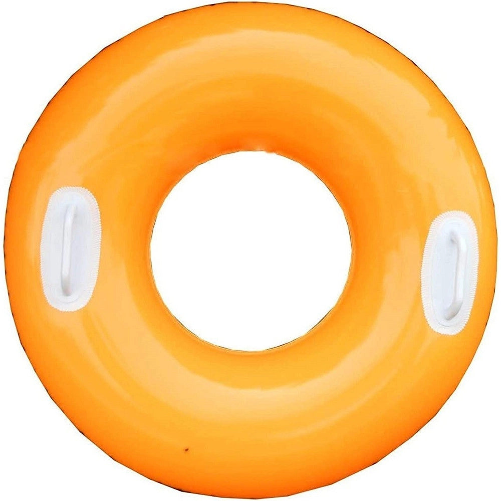 Salvagente Ciambella Gonfiabile Con Maniglie Mare Piscina 76cm Vari Colori 59258         
