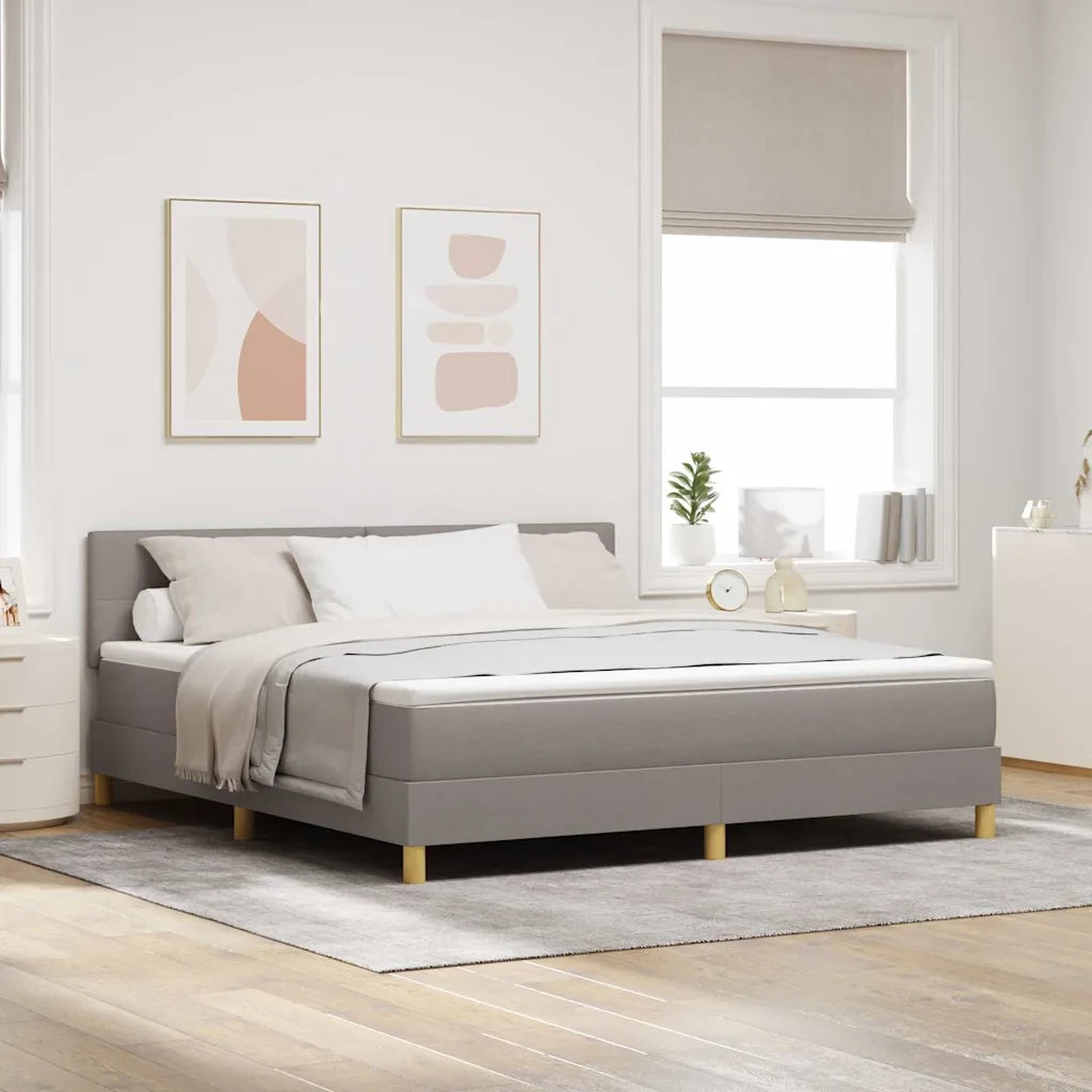 Letto a molle con cuscino Talpa 180 x 200 cm Tessuto 3338941