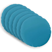 Federa 6 pcs HEERLEN Azzurro Ø 60 cm Poliestere 923006