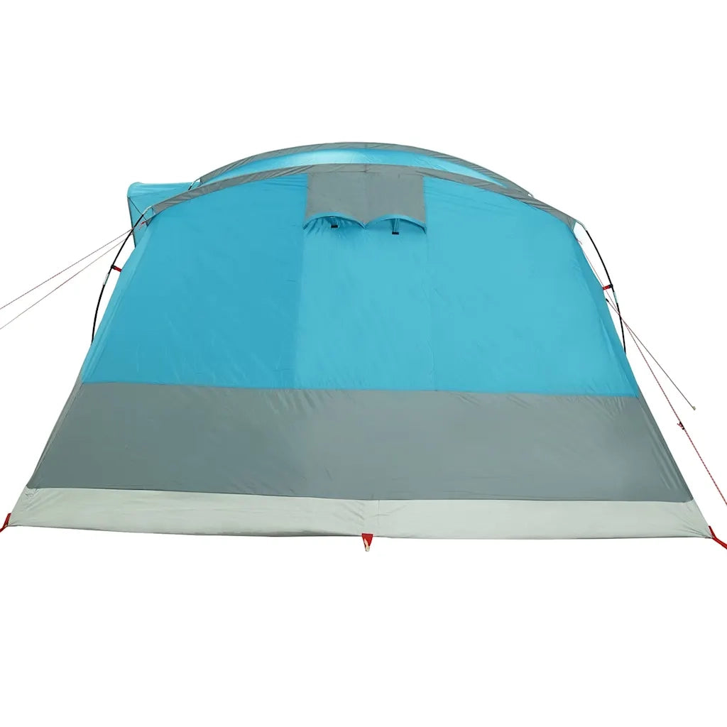 vidaXL Tenda da Campeggio a Tunnel per 5 Persone Blu Impermeabile