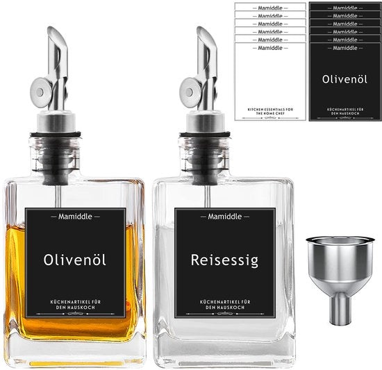 Bottigliette per olio e aceto - Accessori cucina - Design moderno
