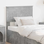 Testiera-Testata-Testiera Decorativa Grigio cemento 75 cm Legno multistrato 345291