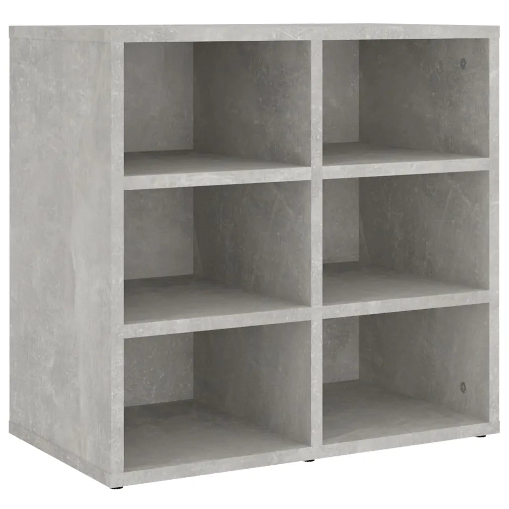 Scarpiera | Mobile per scarpe Grigio Cemento 52,5x30x50 cm