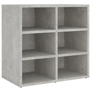 Scarpiera | Mobile per scarpe Grigio Cemento 52,5x30x50 cm