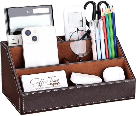 Organizzatore da Ufficio Stile - Penna e Matita - 5 Cestelli - Dimensioni 24 x 13,5 x 11 cm