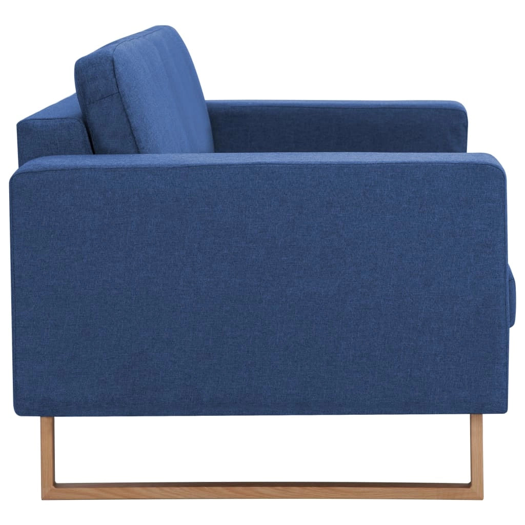 Divano letto a 3 posti letto per gli ospiti trasformabile divano letto per soggiorno divano letto pieghevole casa da interno tessuto blu 02_0019591