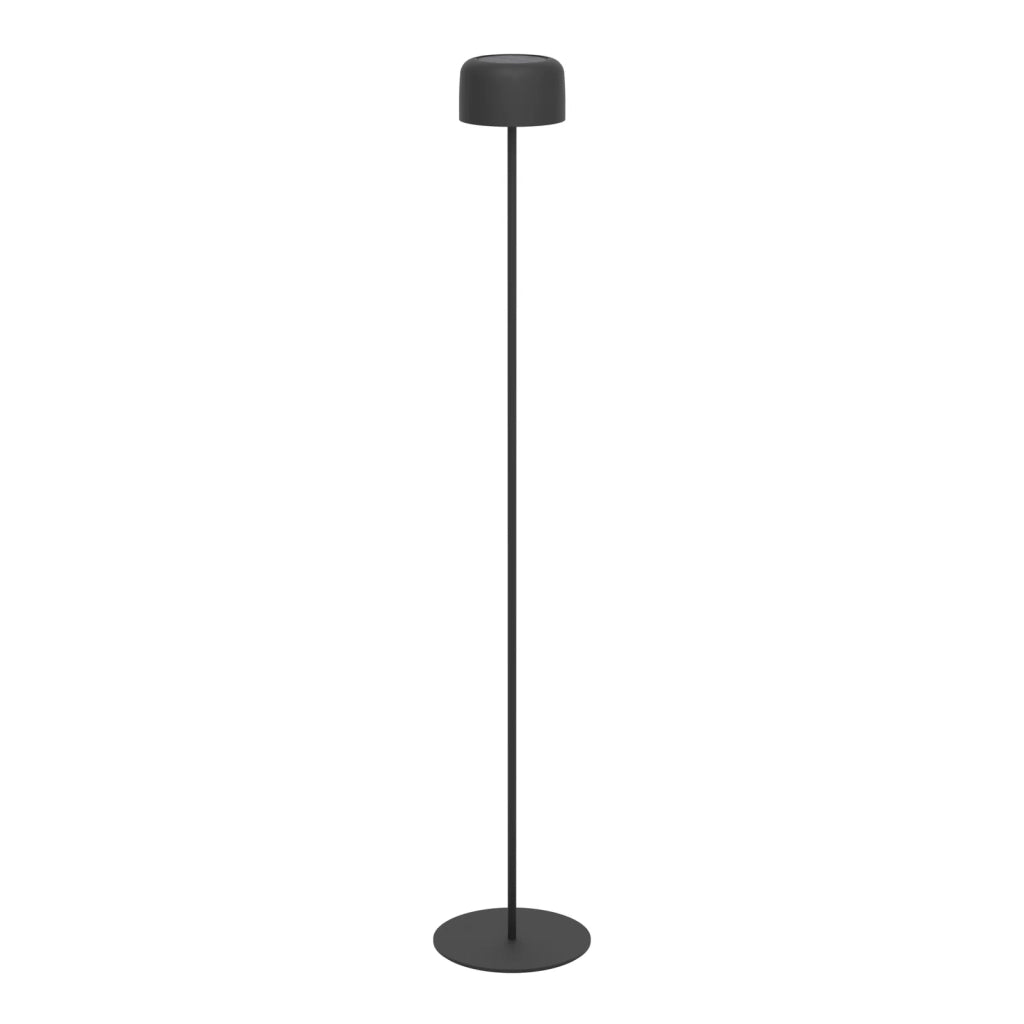 Lampade Ricaricabili Esternoroccanova-L Acciaio Nero Led 2,8W 270Lm Ip44