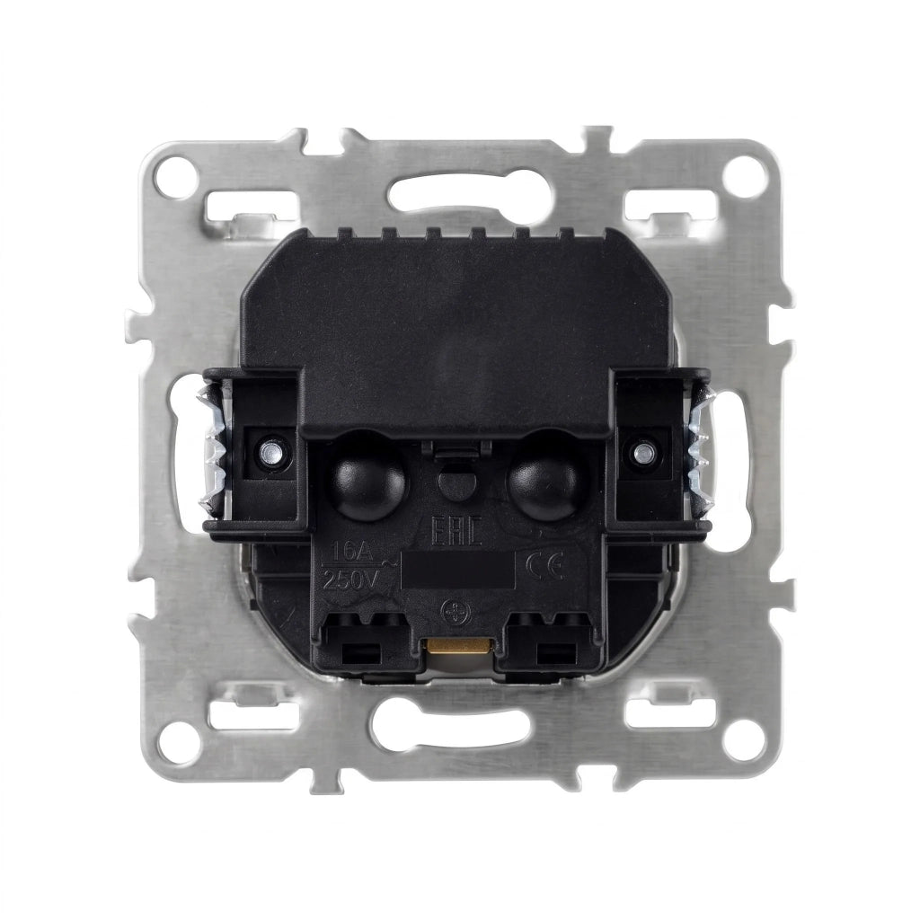 Presa Singola Con Messa A Terra + 2x Usb-a Oste Jnh003-g Grey