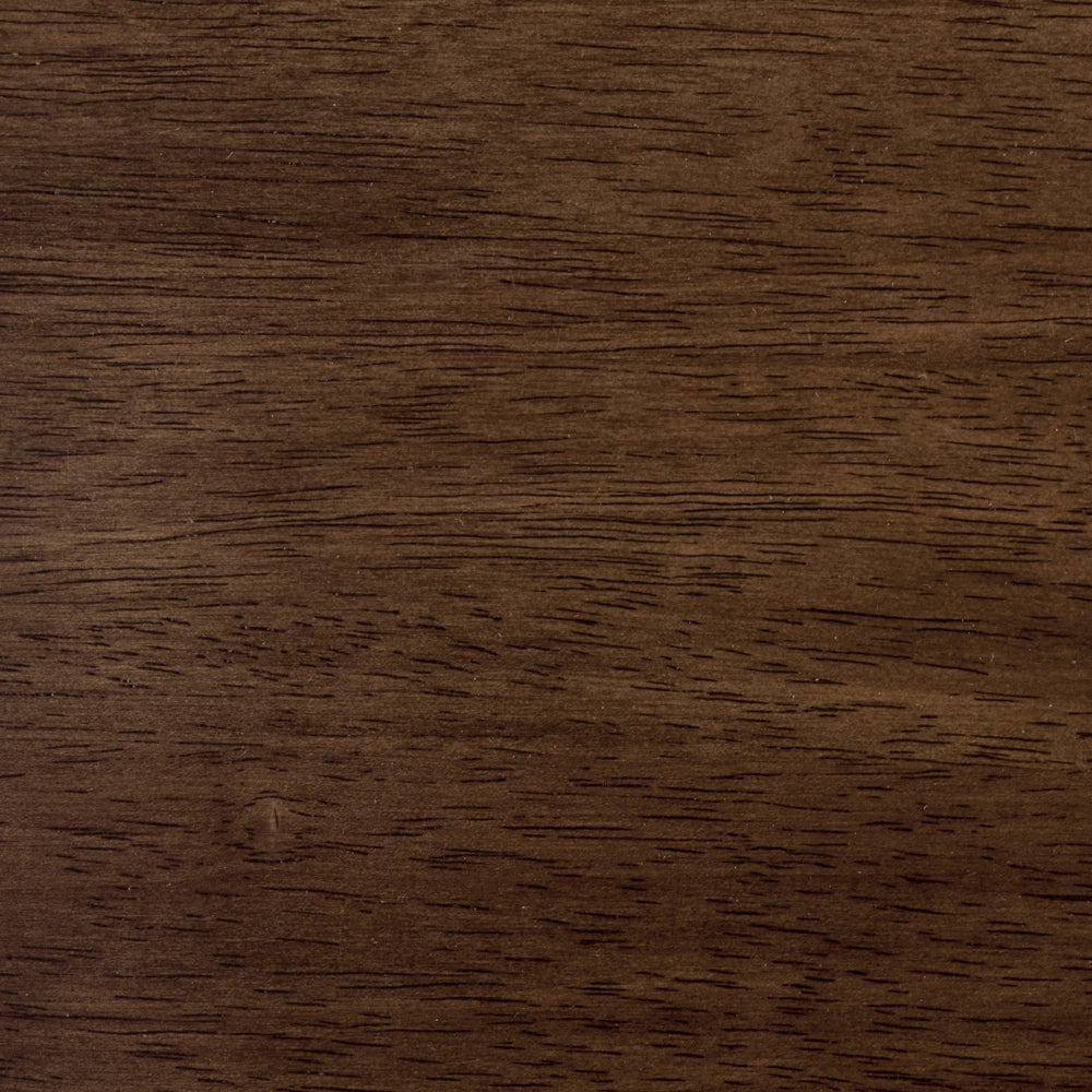 Set di 2 sedie da pranzo con struttura in legno di gomma marrone scuro Mobili da cucina e sala da pranzo in stile tradizionale