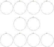 10 Stuks Hoge E-gitaarsnaren in Acciaio Inox