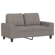 Divano | Divano da soggiorno | Sofa a 2 Posti Tortora 120 cm in Tessuto