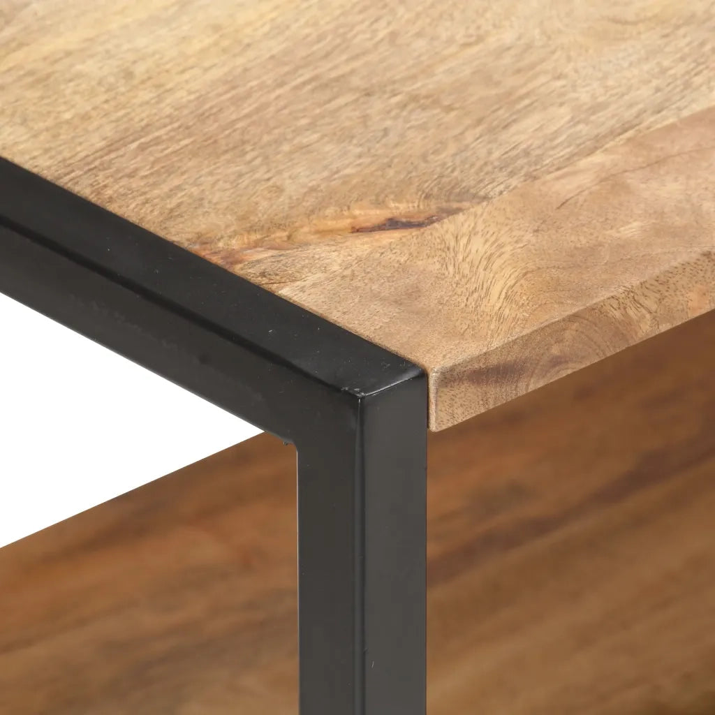 Credenza | Madia | Buffet da pranzo | Armadio da pranzo 110x35x65 cm in Legno Massello di Mango