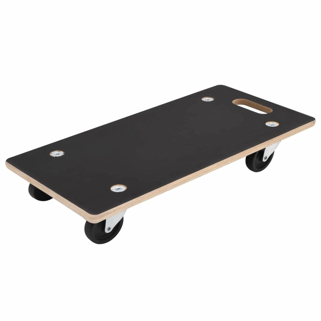 Carrello di Trasporto 6 pcs Grigio Legno compensato
