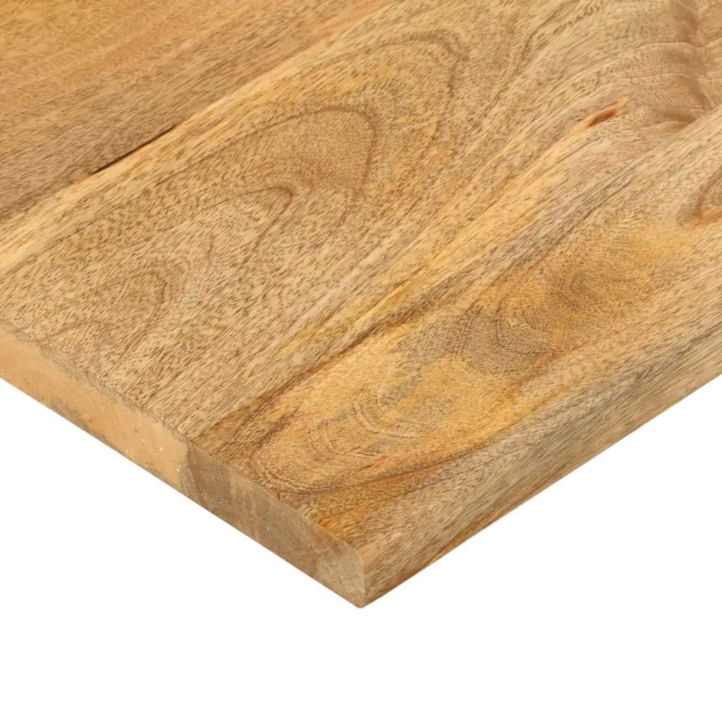 Piano per Tavolo 70x20x2,5cm Rettangolare Legno Massello Mango 371423
