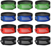 Clip per bicicletta 12 pezzi - Clip elastica alta - Strisce riflettenti - Clip a gancio e laccio - Adatto per donne/uomini - Adatto per passeggiate