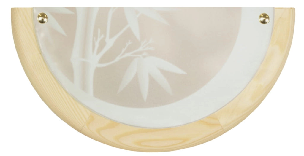 Plafoniera Candellux Bamboo 11-06639 legno 30cm E27