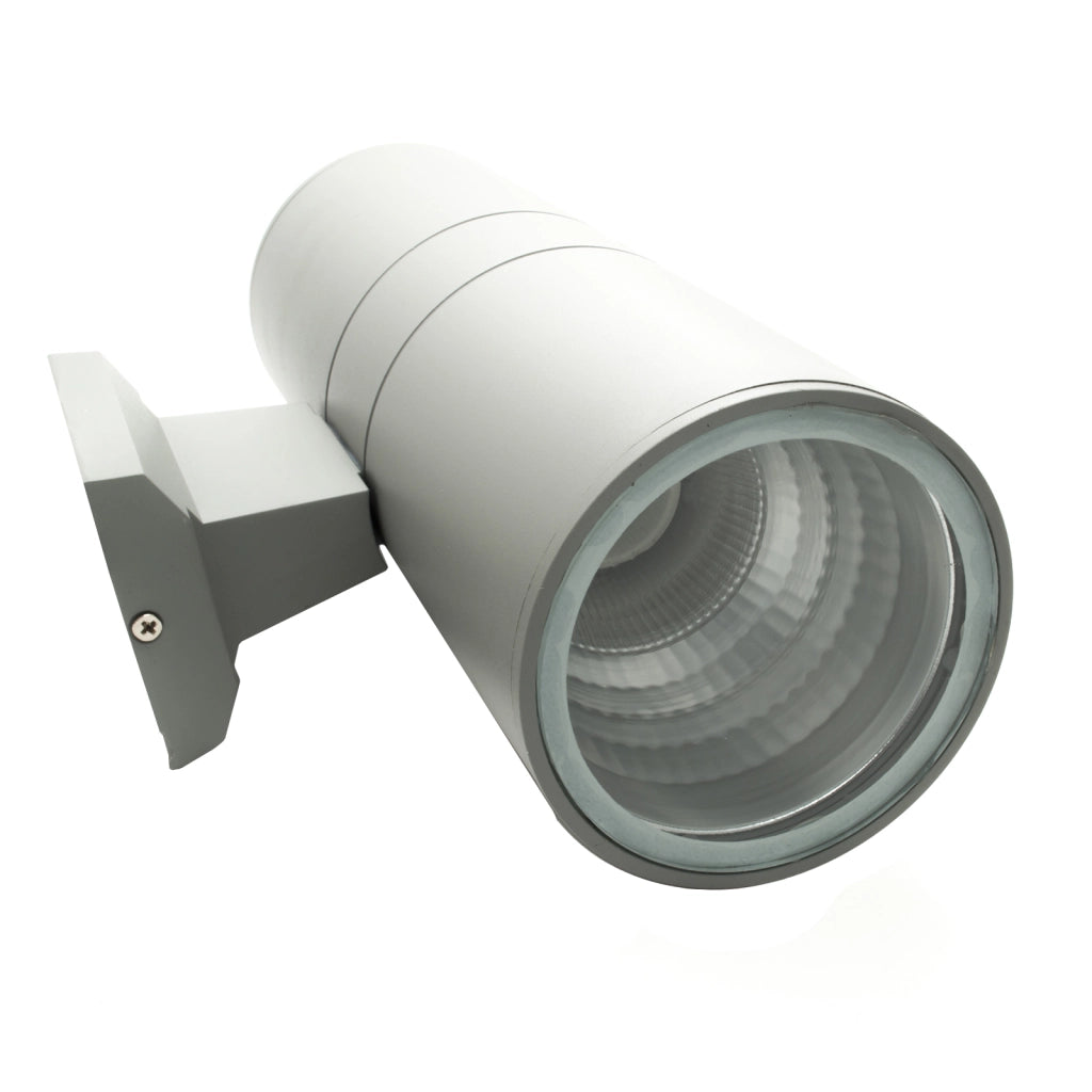 YORK Applique muro parete lampada doppia emissione LED attacco E27 luce giardino facciate ingresso 230V