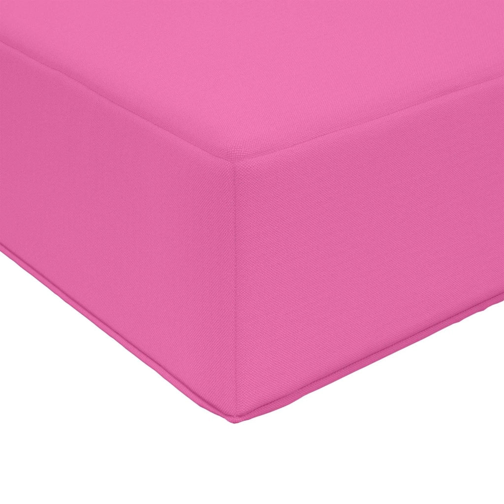 Cuscino per divano da esterno 2 pcs Rosa Poliestere 900725