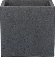 Vaso per piante nero Stony 40 cm altezza 33 cm