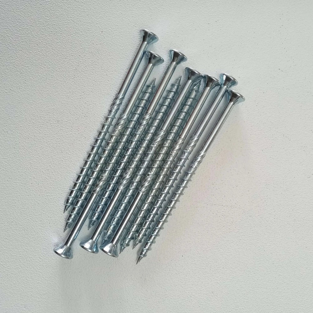 Vite 6x100mm - 10 unità tps zincata testa conica per legno impronta torx