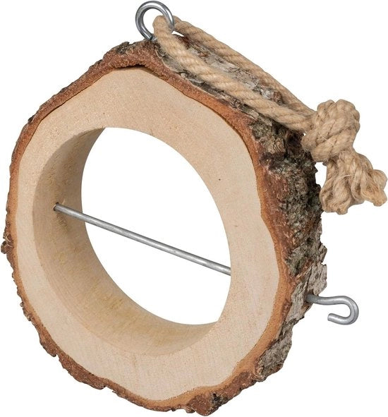 Supporto per palle per uccelli da appendere in legno di betulla - Stazione di alimentazione per uccelli con supporto per alimentazione resistente all'usura e duraturo - Dimensioni: 2030 x 2230 x 1710 mm