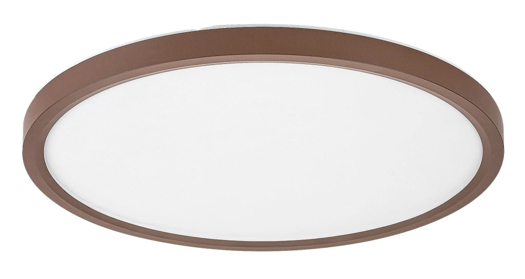 Plafoniera esterna LED 24W rotonda marrone Rabalux Lautrec