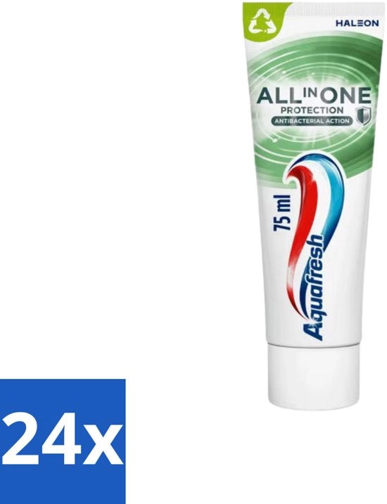 Detersivo per la cura dei denti - Protezione Completa - Azione Antibatterica - 75ml - Confezione Economica - 24 pezzi