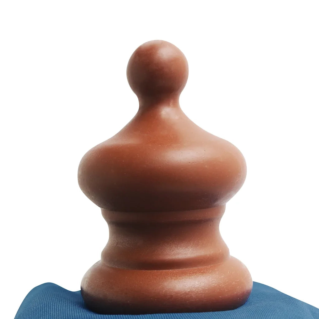 Ombrellone da Esterni con Palo in Legno 350 cm Blu