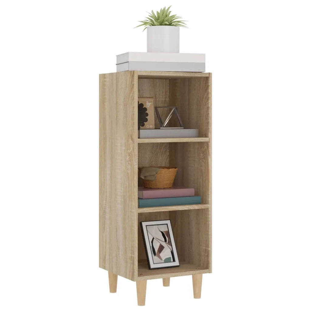 Credenza Rovere Sonoma 34,5x32,5x90 cm in Legno Multistrato 812378