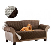 Trade Shop - Copridivano Double Face 2 Posti Per Animali Proteggi Da Peli 140 X 170 Cm -