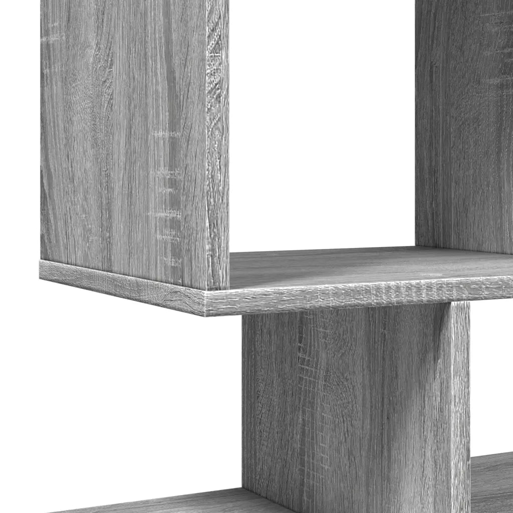 Libreria Divisorio Grigio Sonoma 92x29x112 cm in Truciolato 858125