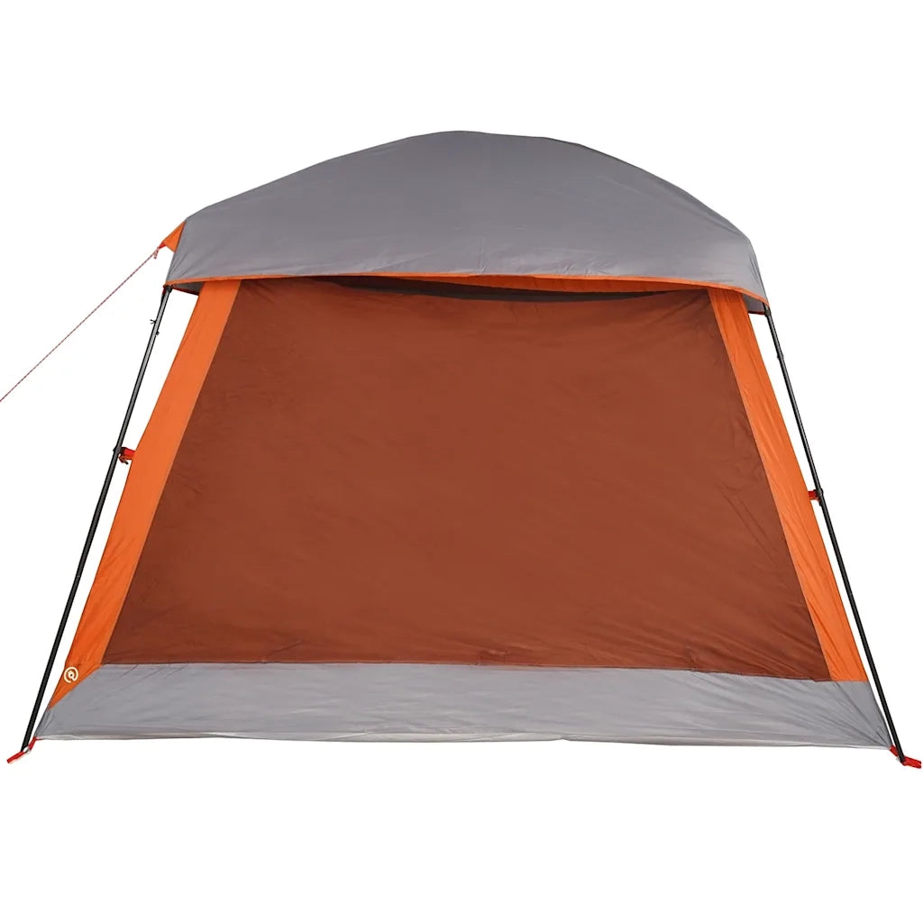 Tenda Familiare Cabina 6 Persone Grigia Arancione Impermeabile 4009568