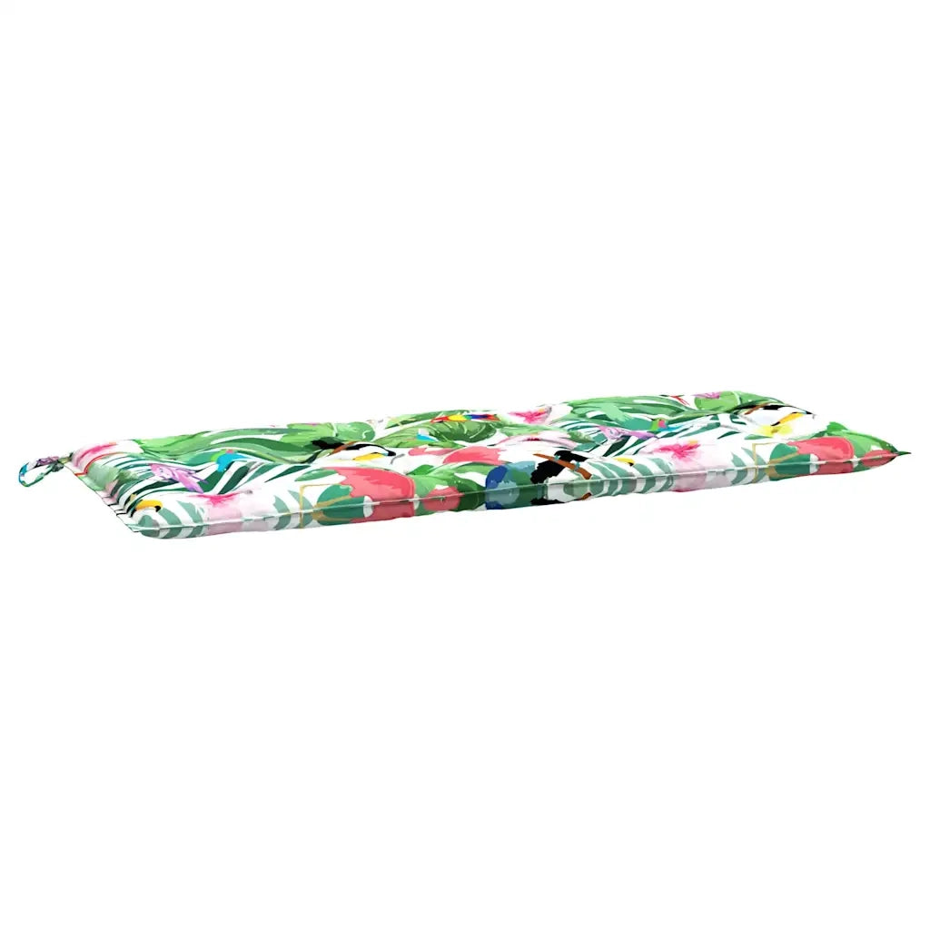 Cuscini Panca da Giardino 2 pz-Set di 2 Cuscini per panchina da esterno Multicolore 120x50x7cm in Tessuto