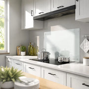 Kitchen Backsplash, Transparent, 90x40 Cm, Tempered Glass