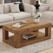 Tavolino da Caff¨¨ a 2 Livelli ¨C MINIMAL ¨C MDF, Rettangolare, Soggiorno