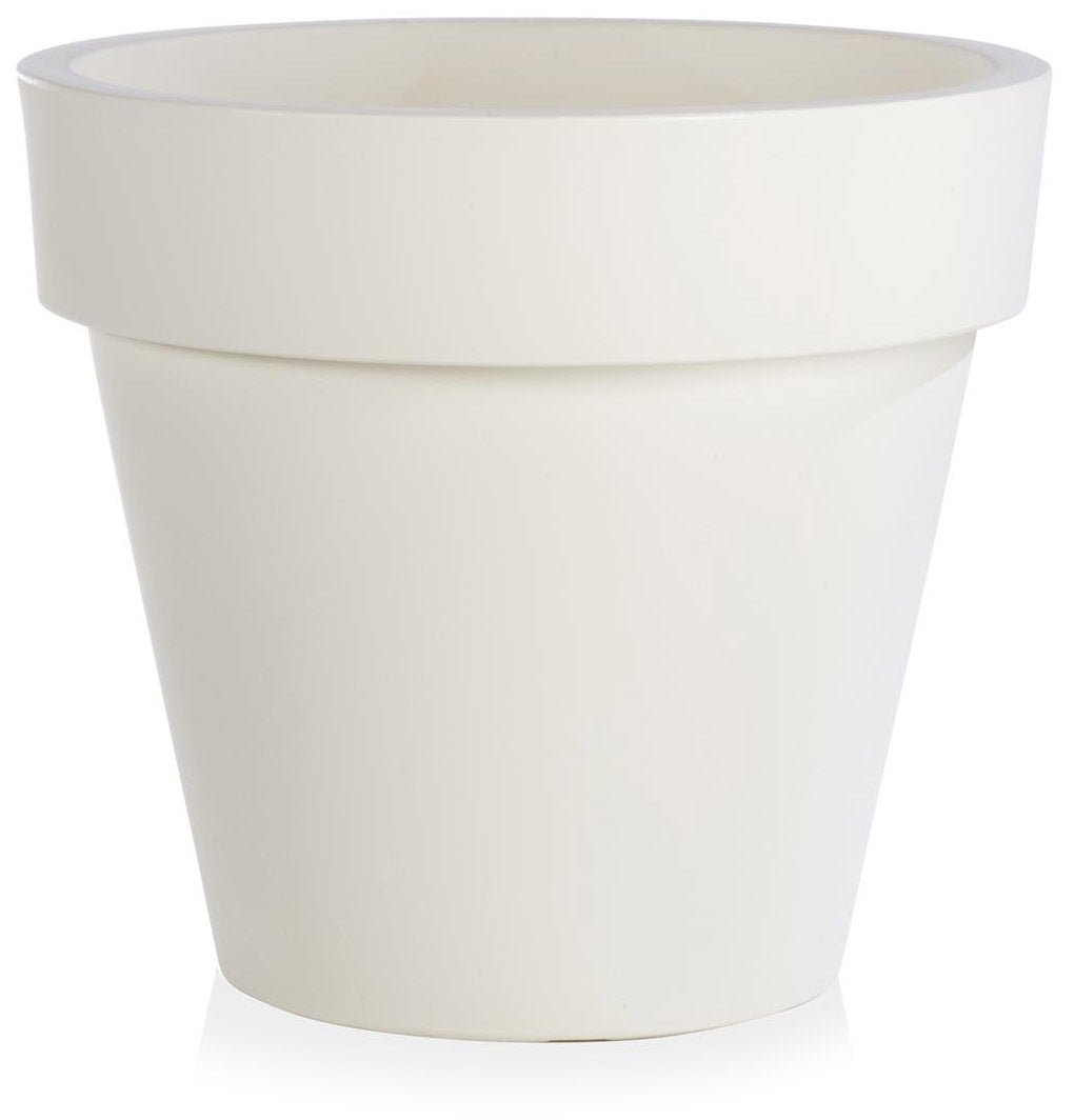Vaso Ø140x128 cm in Polietilene Standard One 140 Bianco