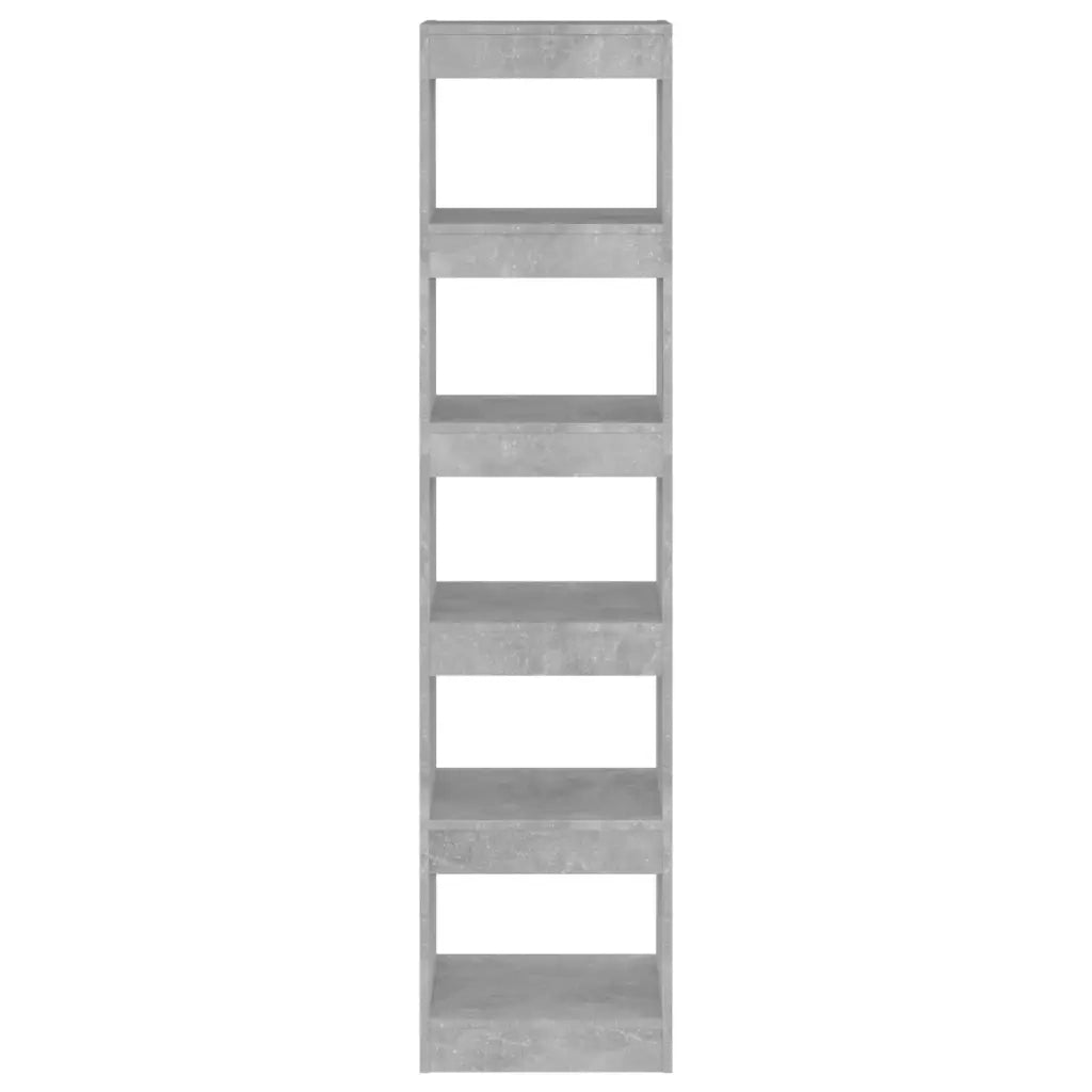 Libreria/Divisorio Grigio Cemento 40x30x166 cm 811632