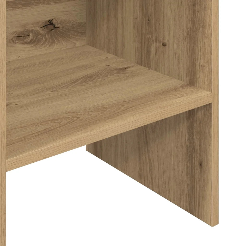 vidaXL Armadio per Libri rovere artigianale 40 x 35 x 180 cm