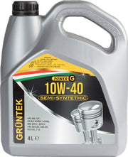 Nuovo lubrificante POWER G 10W-40 semisintetico per veicoli a benzina e a Diesel con capacitÃ  di 4L